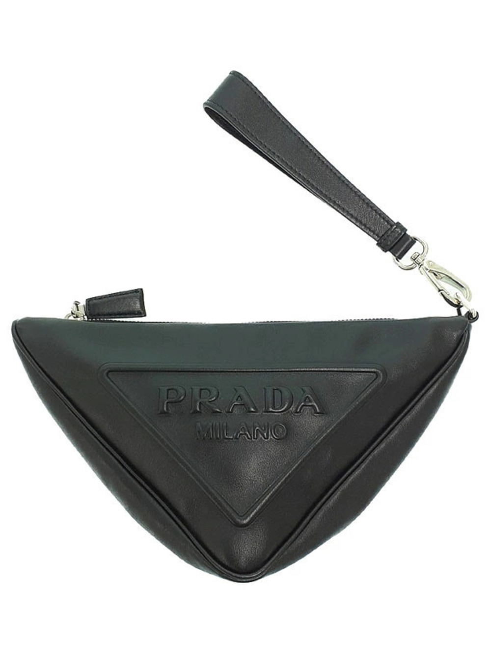 Prada Triangle Clutch Bag